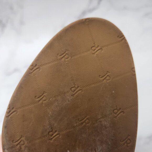 Jack Rogers Marianne Suede Leather Chocolate Brown Ankle Boots Booties Women's 6 - Picture 8 of 11